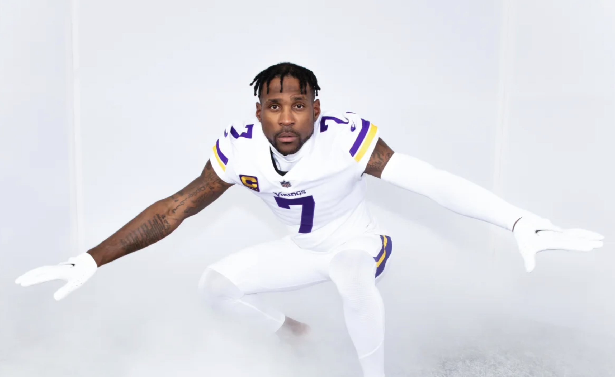 Winter Whiteout White Vikings Jersey Vikings White Jersey Store