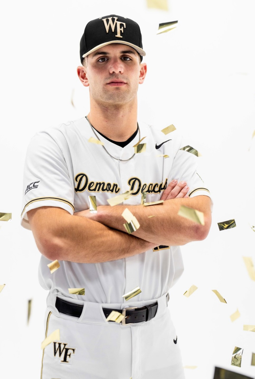 Wake Forest Demon Deacons Baseball Fastball Tank Top - Officially Licensed Apparel