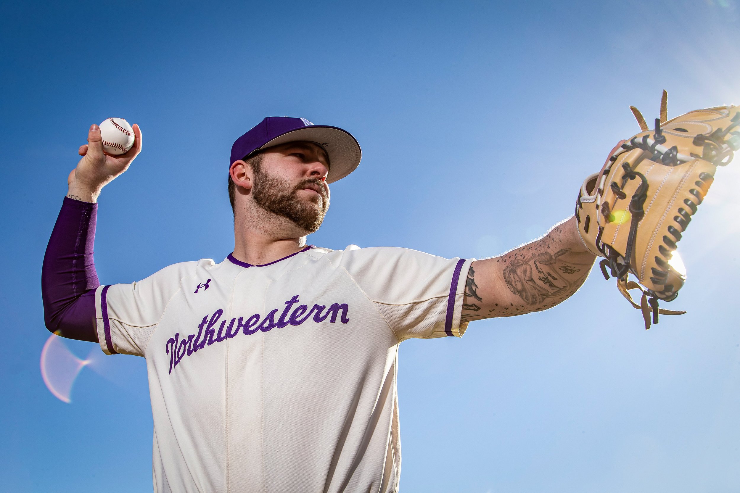New Northwestern Baseball Uniforms — UNISWAG