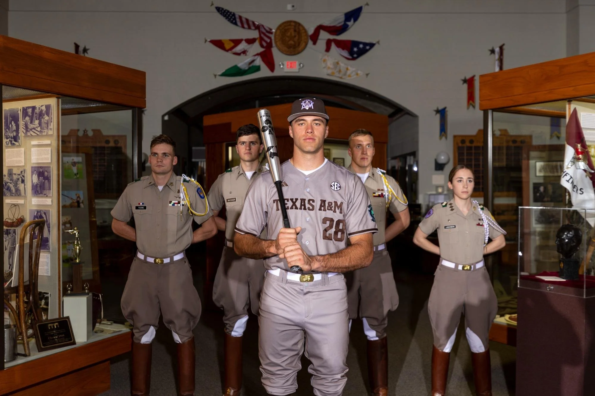 Texas A&amp;M Baseball Corps of Cadets Uniform