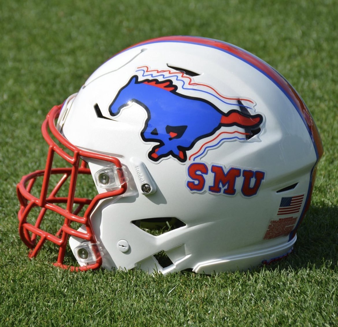SMU Football x Children's Health Patient Spring Game Helmet