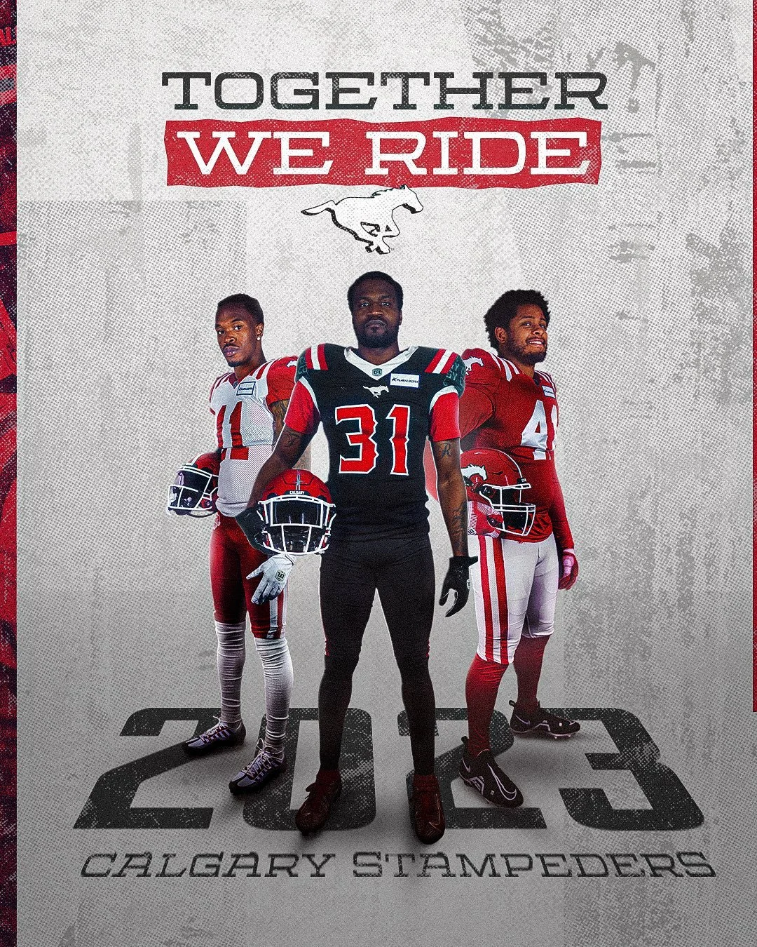 New Uniforms for Calgary Stampeders