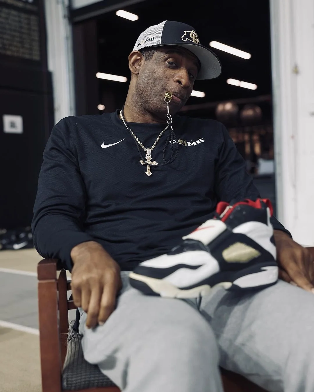 Deion Sanders Signs with Nike