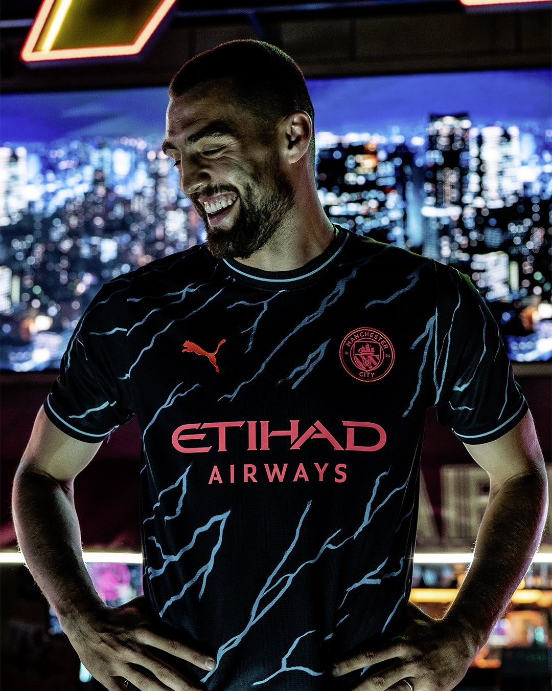 Man City launch 2023/24 third kit with bold design - Manchester