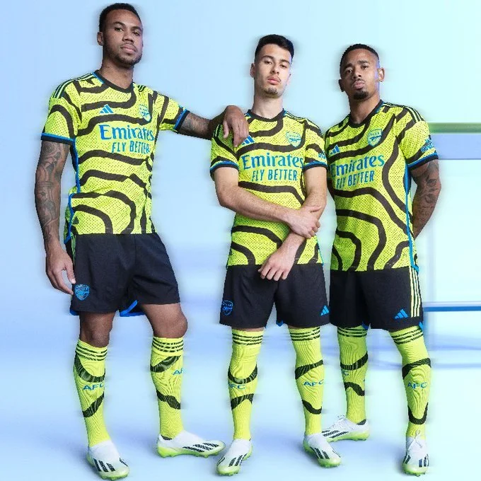 Arsenal's New 2023/24 Away Kit