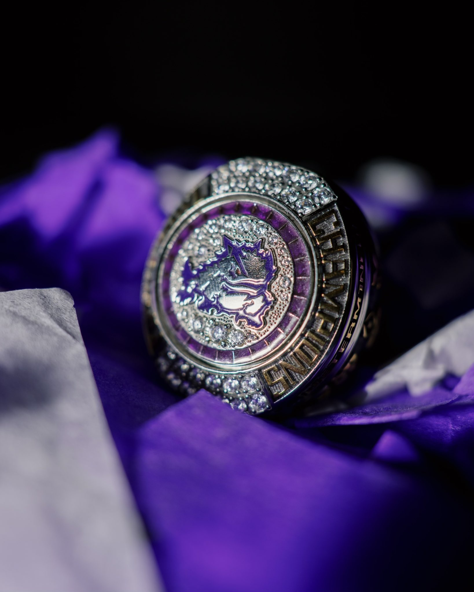 Fiesta Bowl Championship Rings for TCU Football