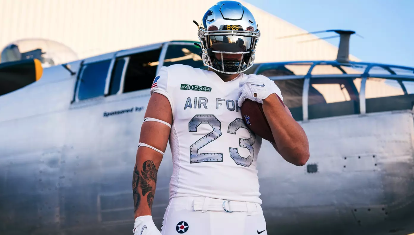 New Air Force Academy Football uniforms, paying homage to the