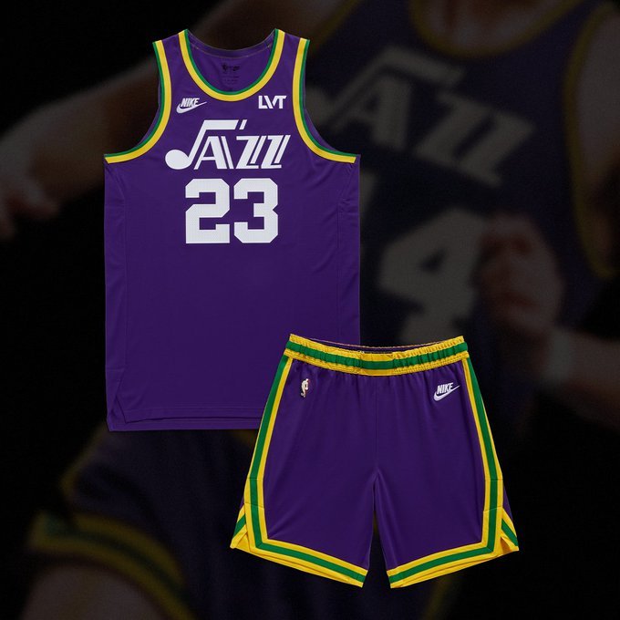 jazz basketball uniform