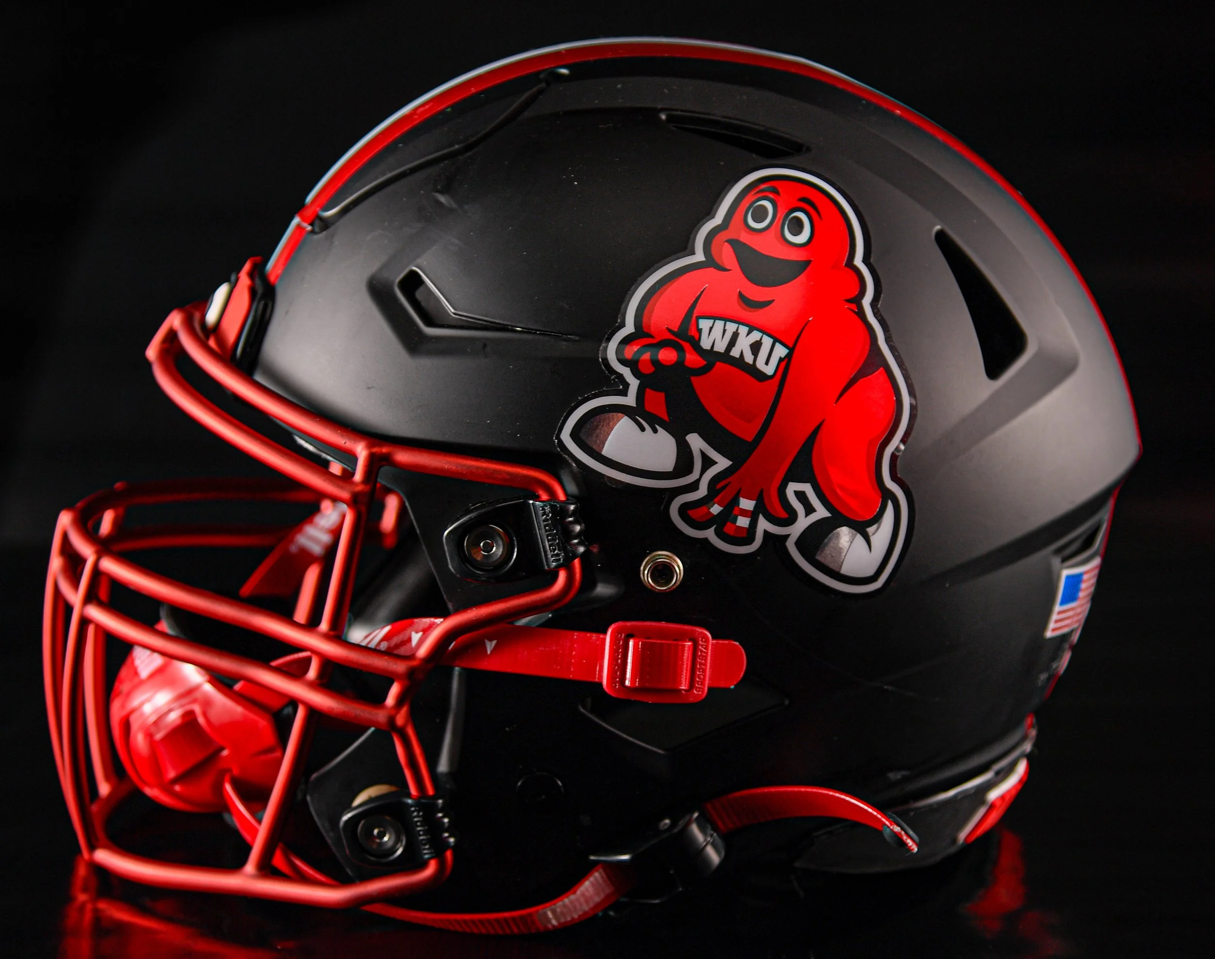 WKU Big Red Helmets