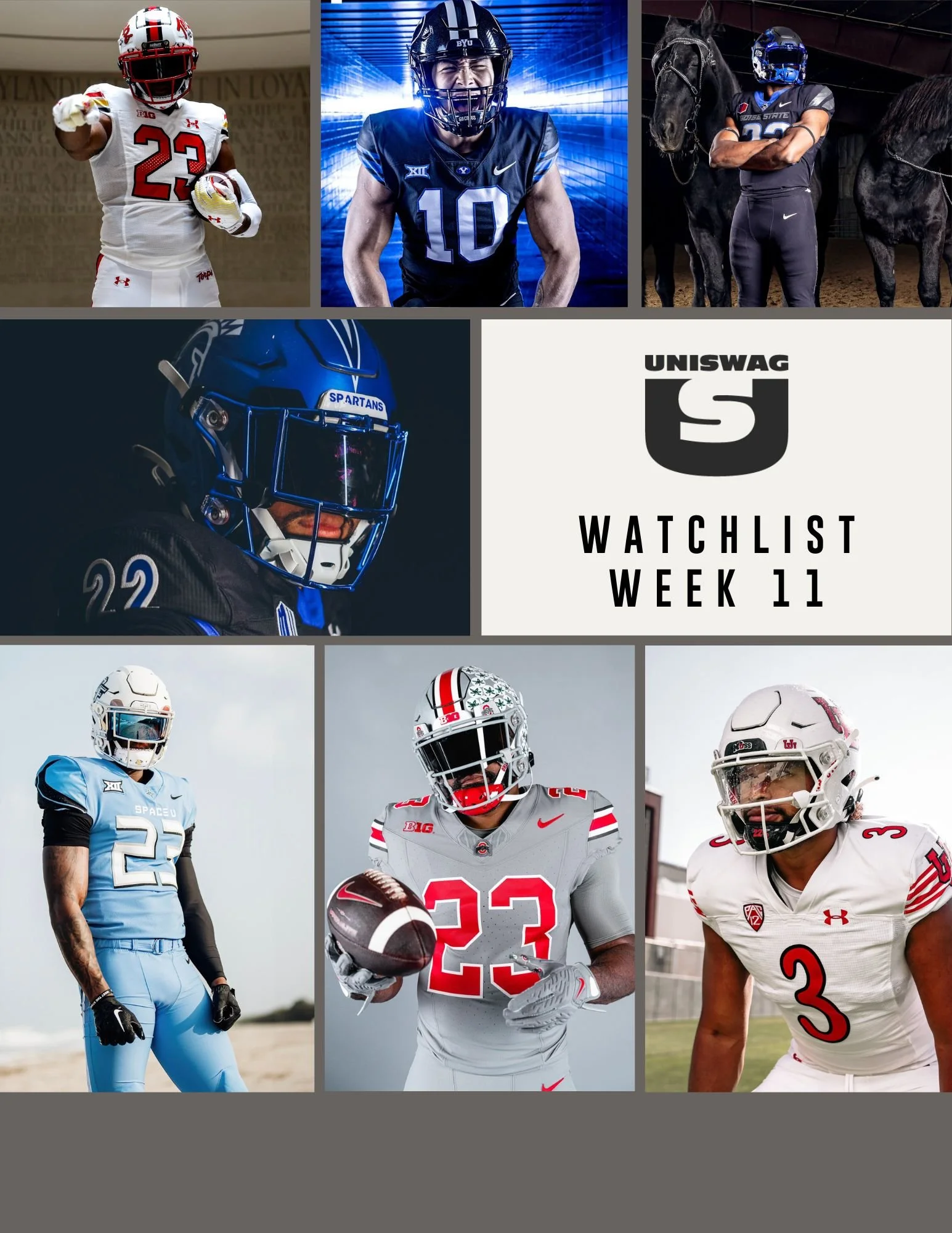 2023 Week 11 UNISWAG Watchlist