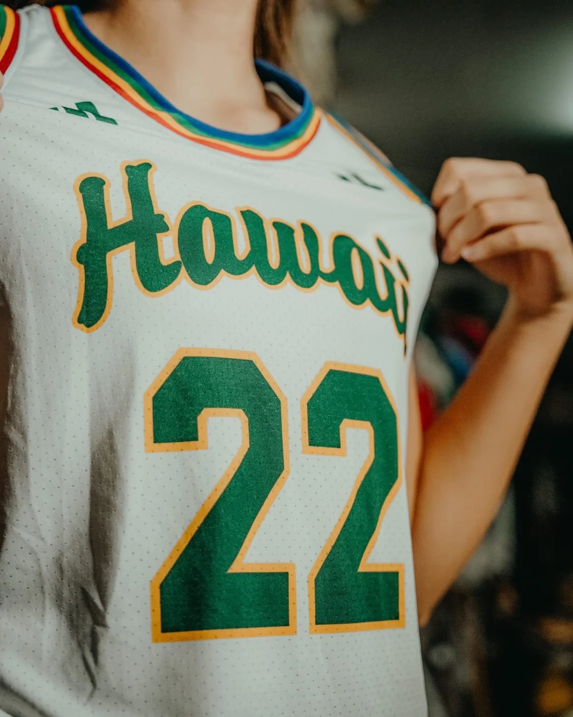 Hawaii Women's Basketball Throwback Uniform