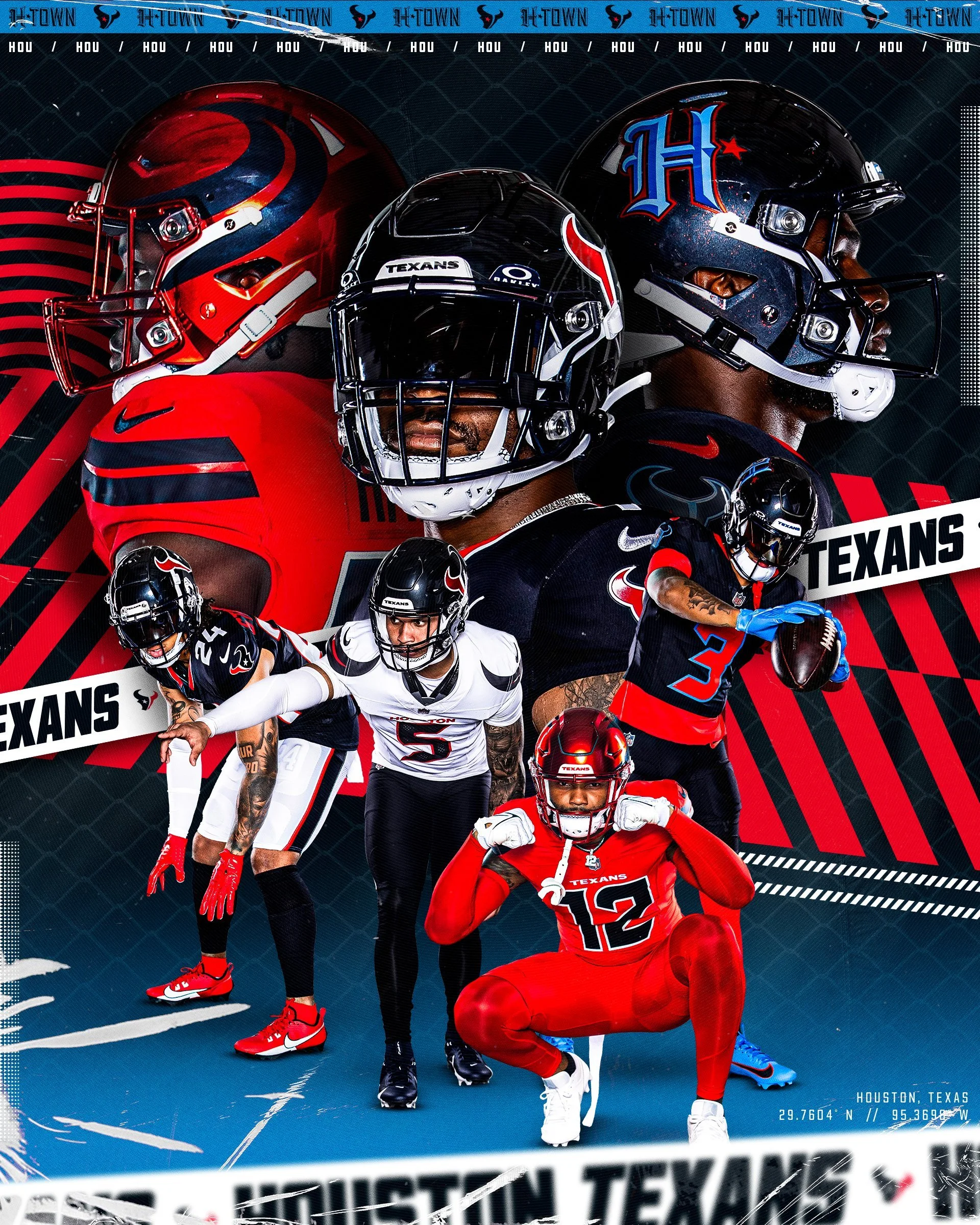 Houston Texans Reveal New Uniforms