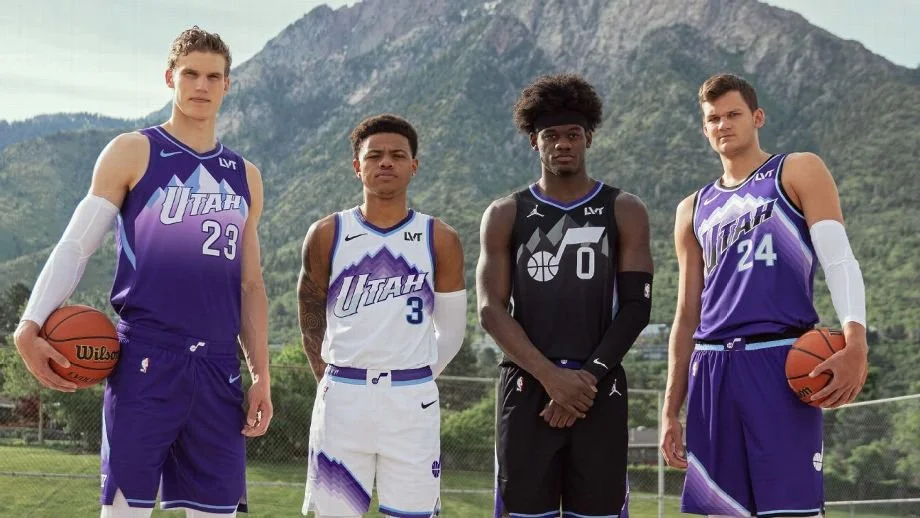 Utah Jazz Unveil New Uniforms