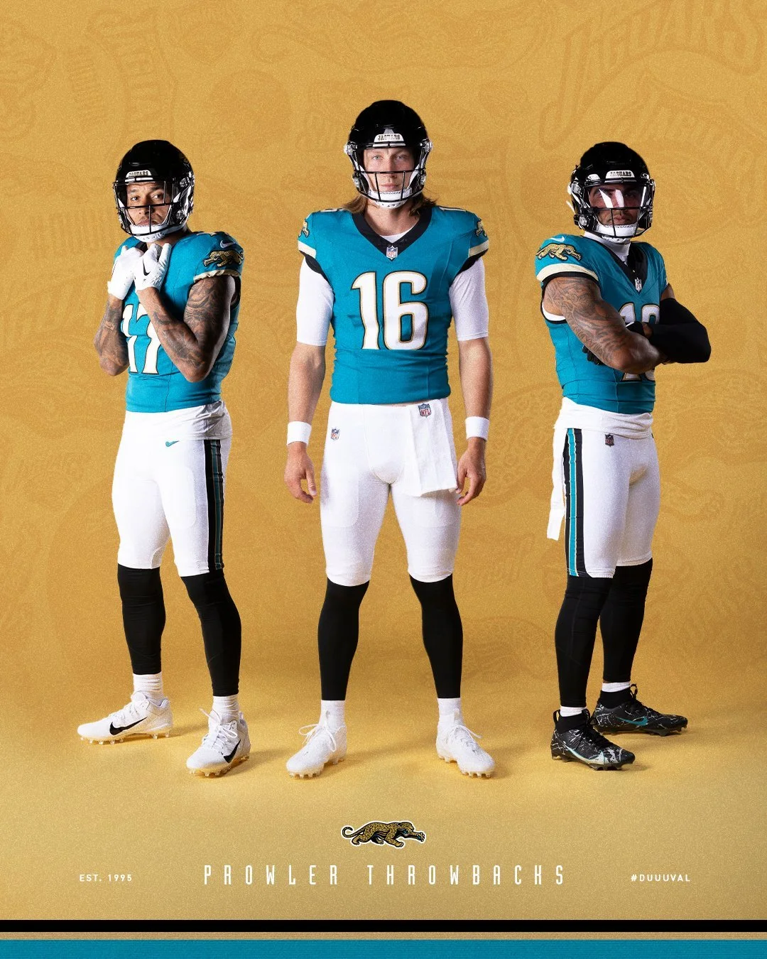 Jaguars Unveil "Prowler Throwbacks" for 30th Season