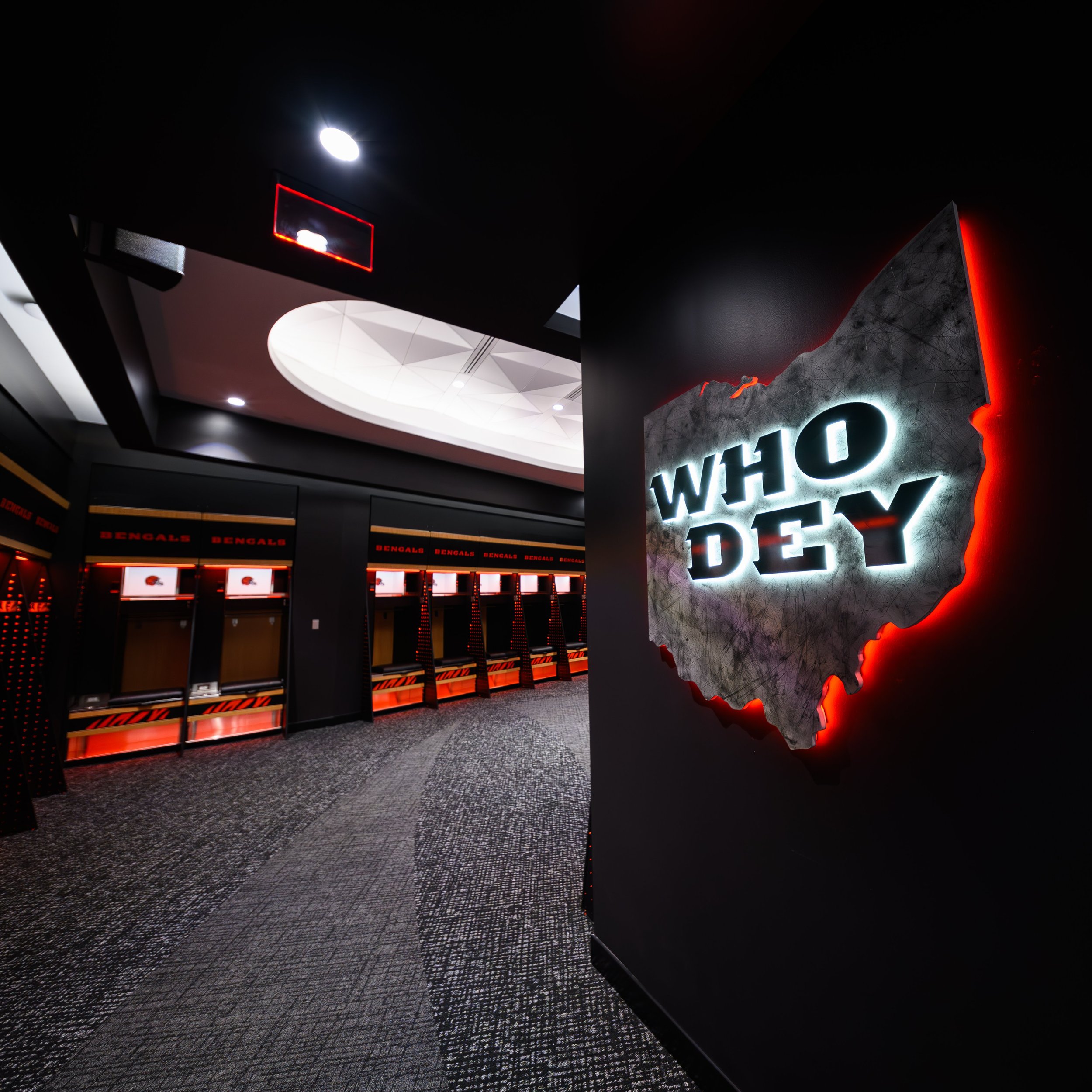 Bengals Unveil State-of-the-Art Locker Room