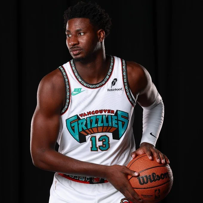 Grizzlies Classic Edition Uniform for 30th Anniversary Season