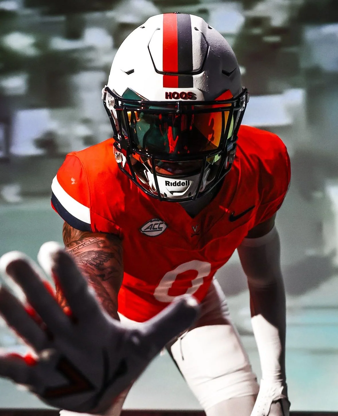 UVA Football Honors 1989 Team with Throwback Uniforms