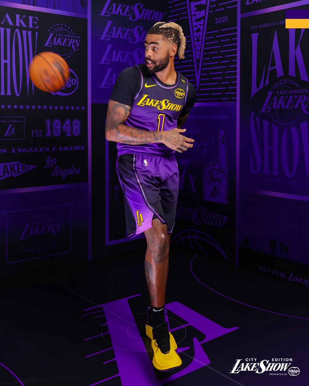 Lakers Unveil 2024-25 City Edition Uniform