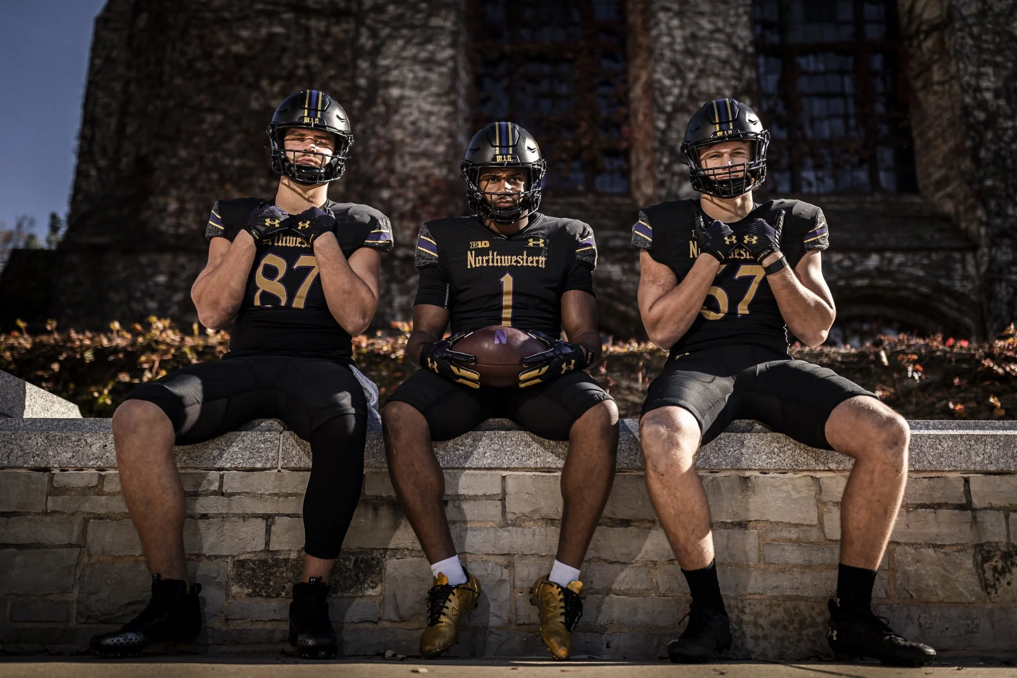 Northwestern Football's Gothic Uniform