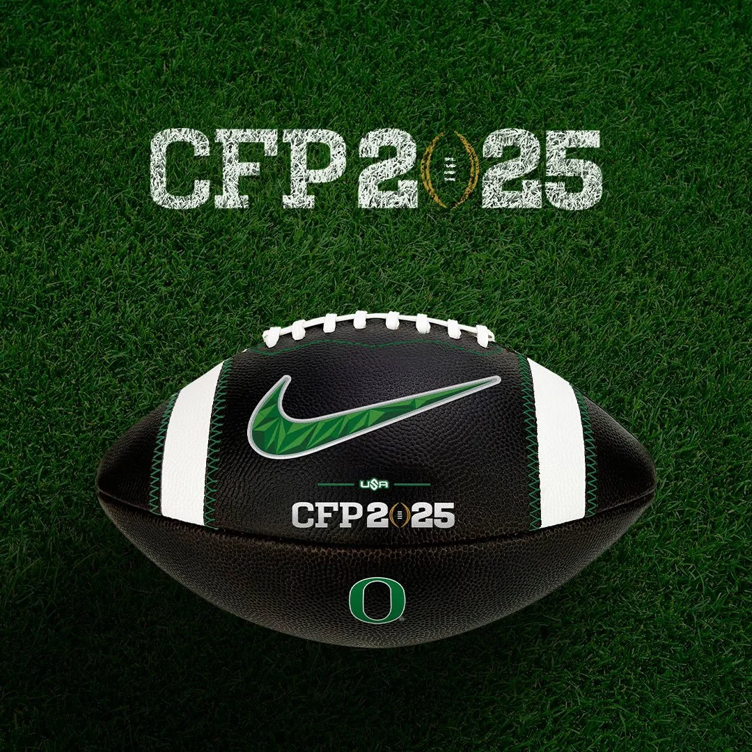 Official 2025 College Football Playoff Team Footballs