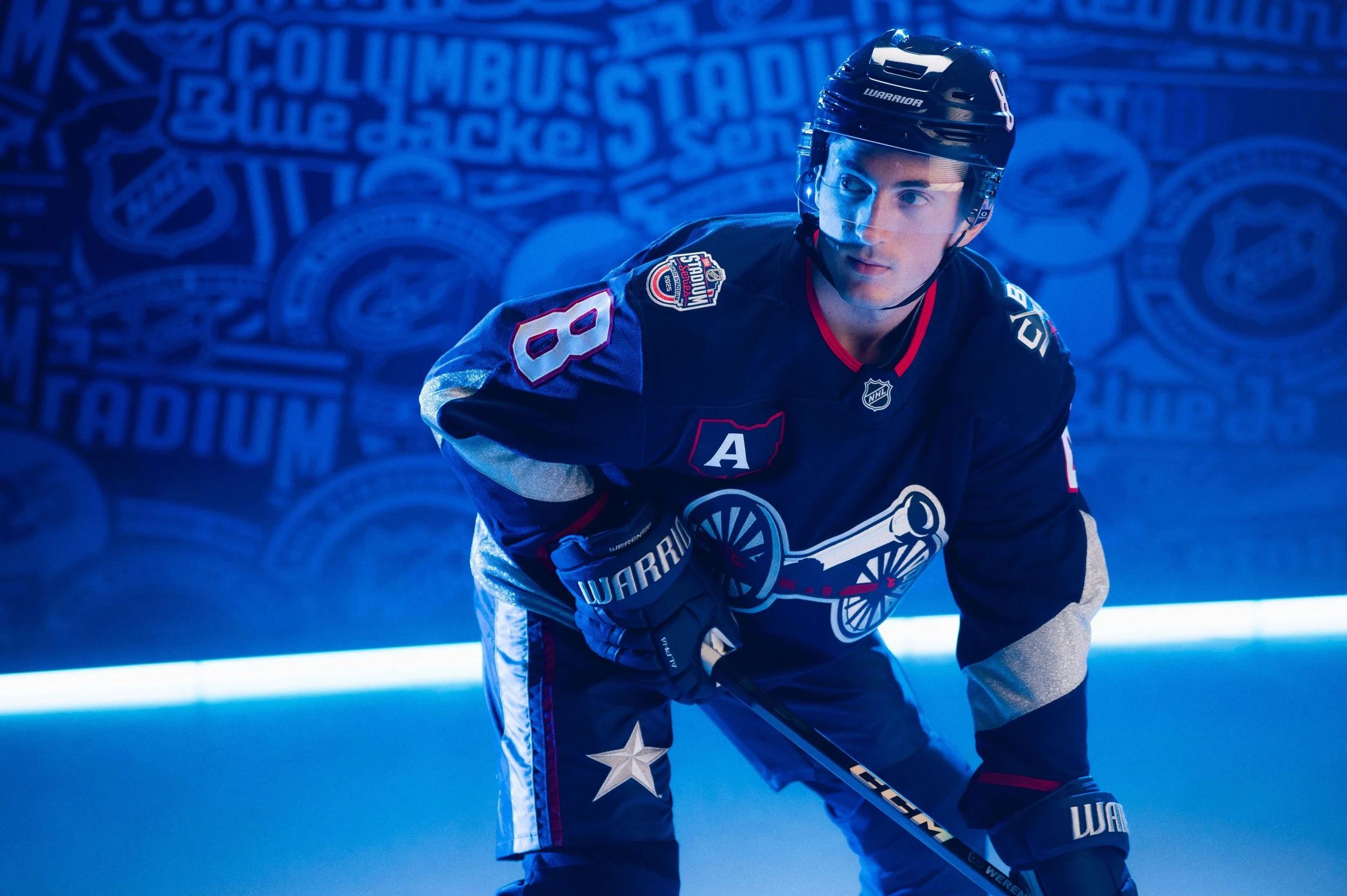 Columbus Blue Jackets Honor Union Army with 2025 Stadium Series Sweater