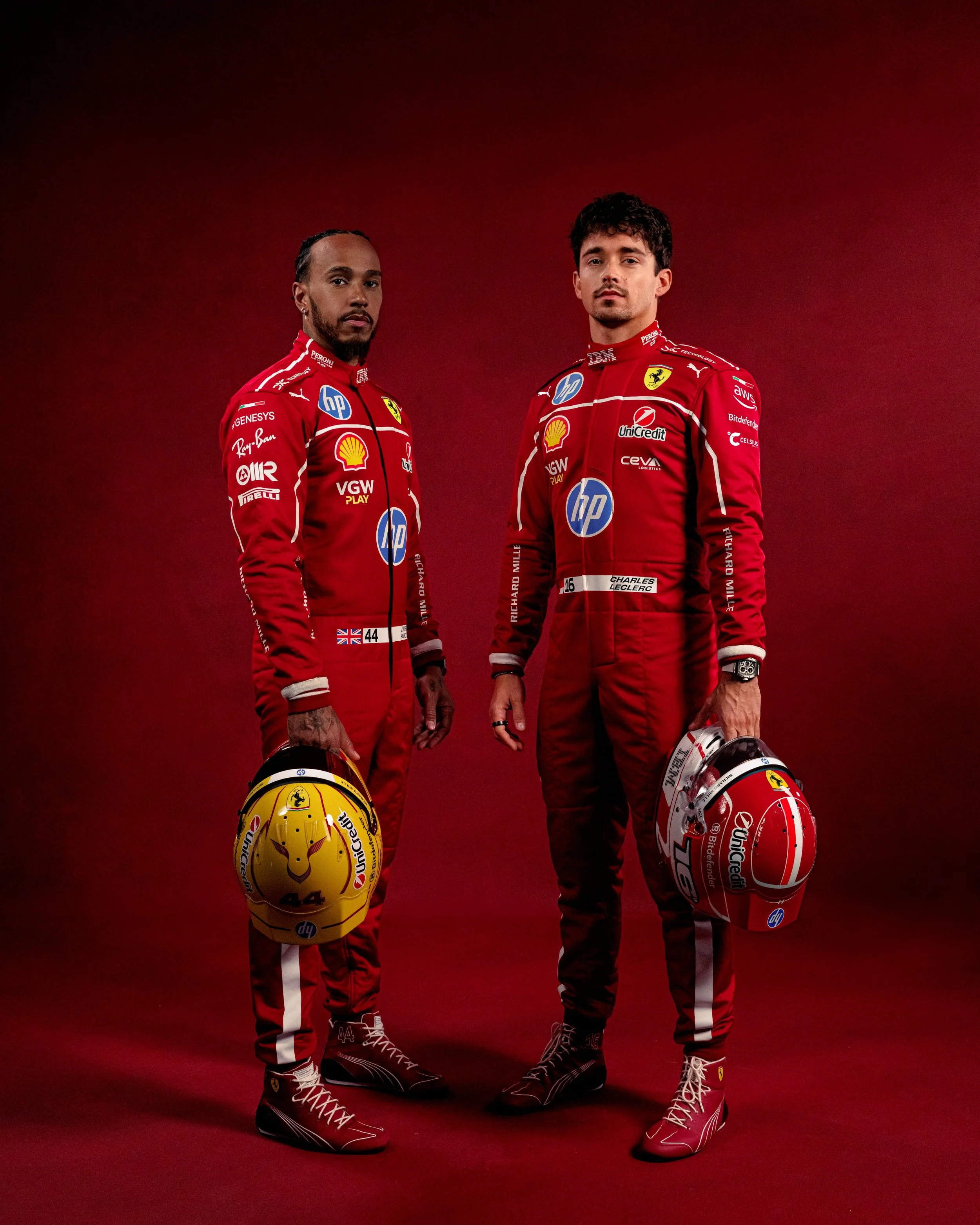 Scuderia Ferrari’s 2025 Race Suit