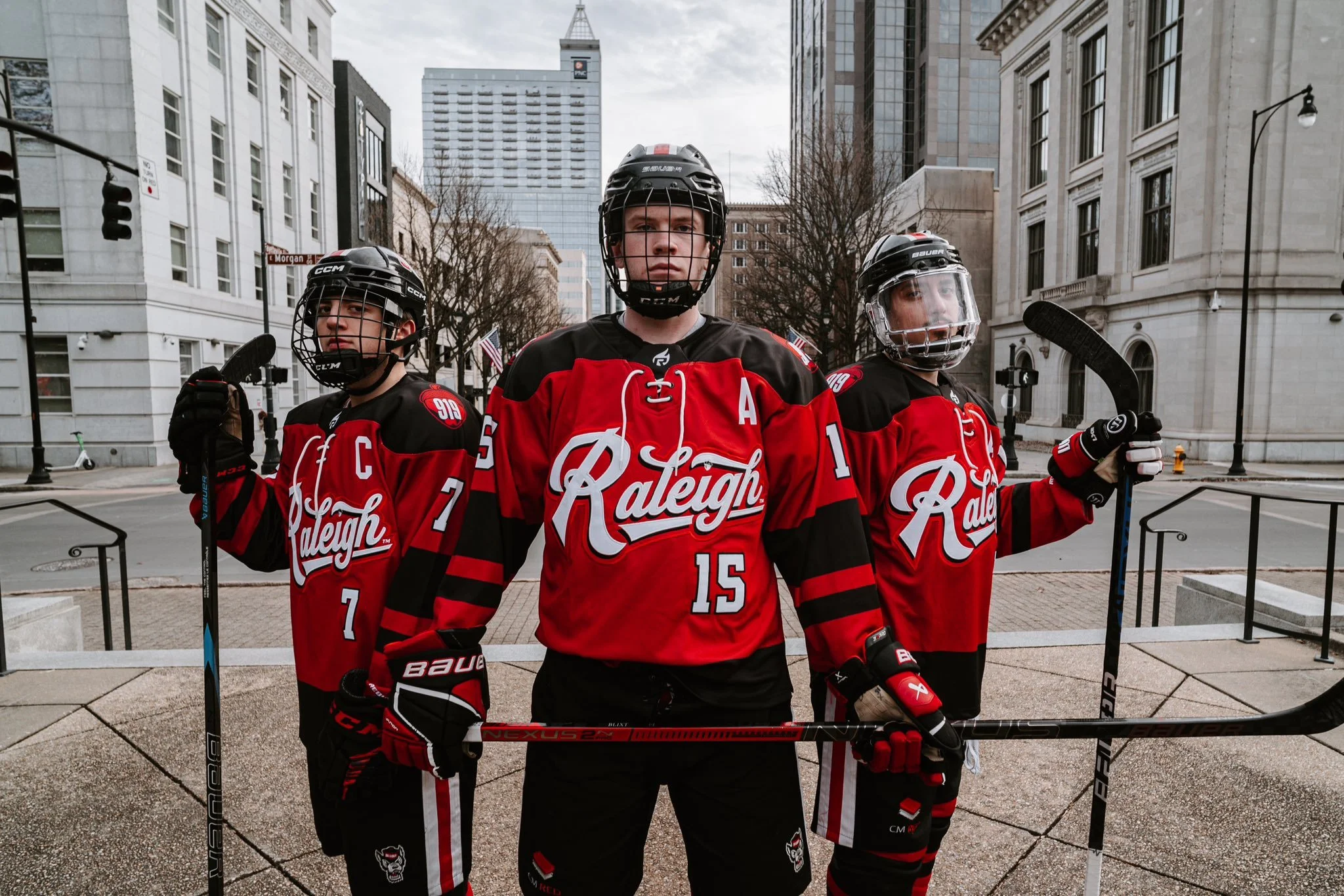 NC State Hockey Unveils New ‘Raleigh’ Uniform