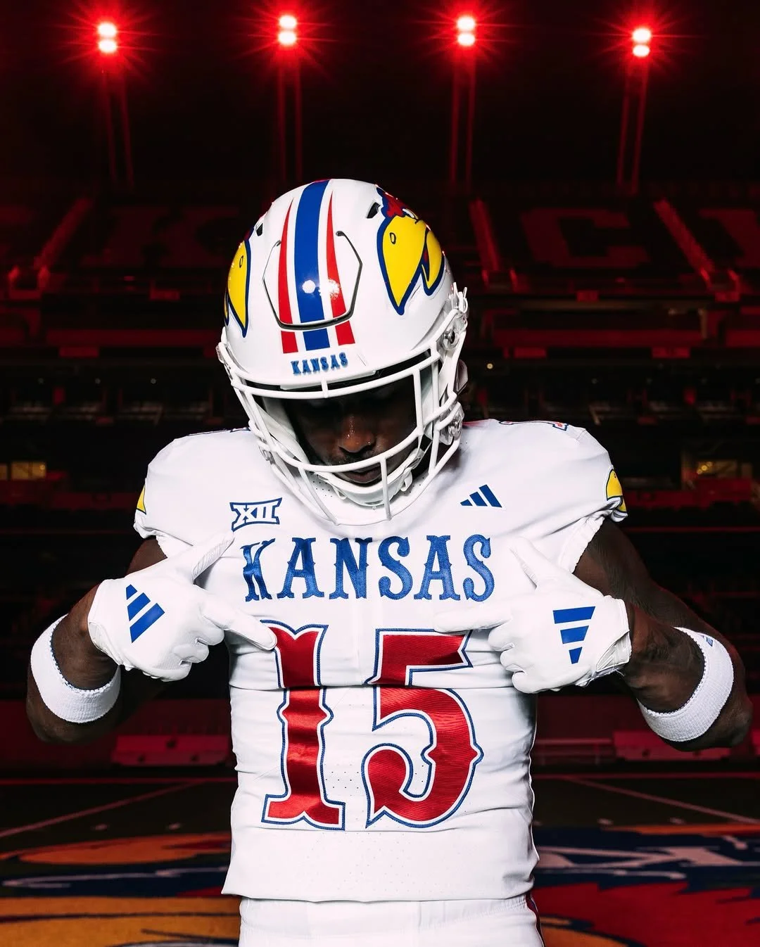 Kansas Football Reveals 'Whitehawk' Uniform