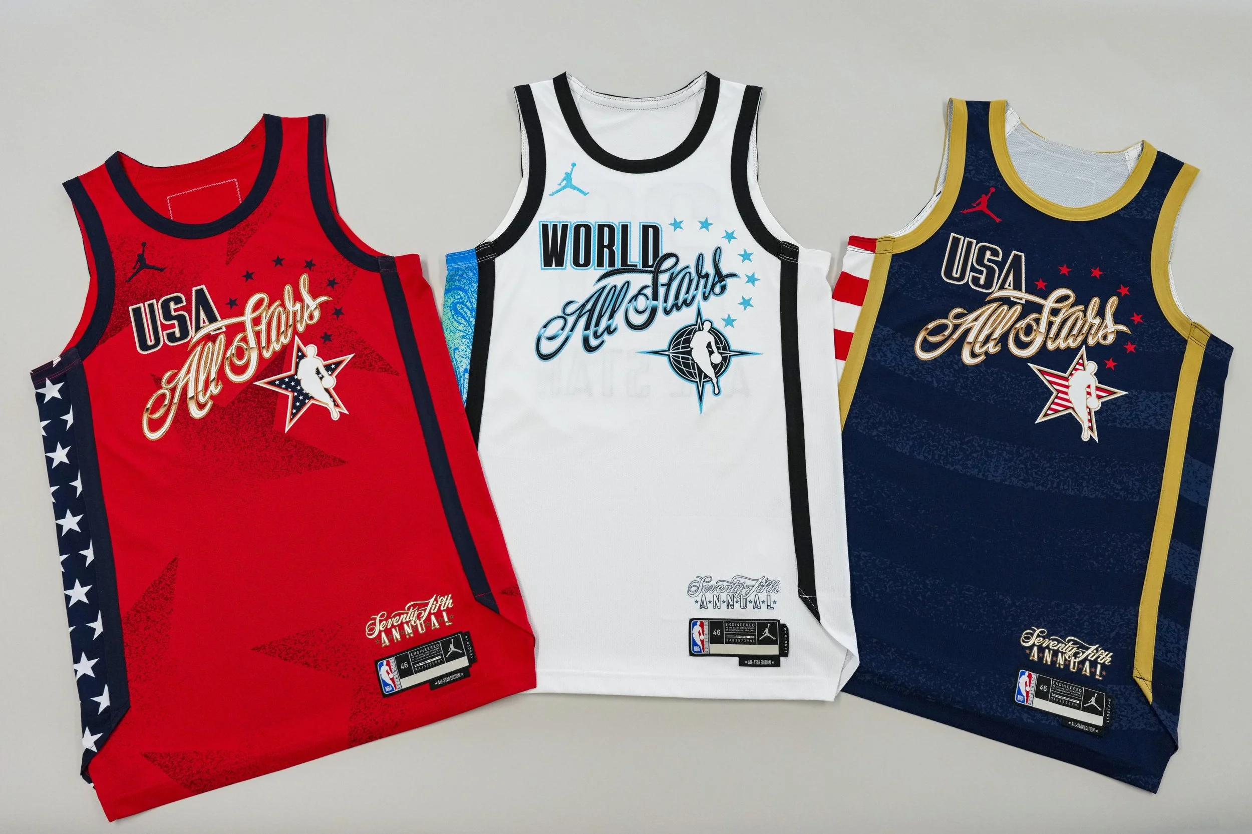 NBA Unveils 75th All-Star Game Jerseys and Court