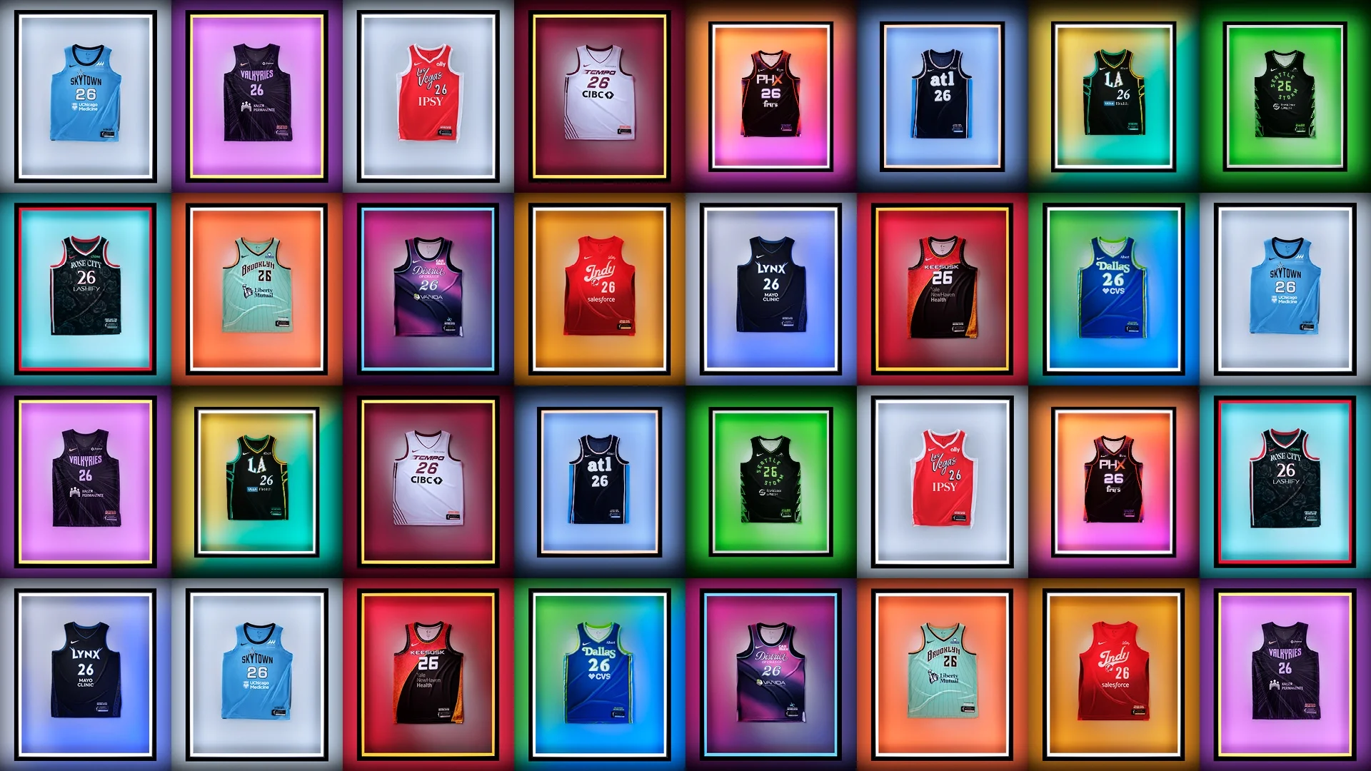WNBA Push Uniform Storytelling Forward with New 2026 Rebel Edition Collection