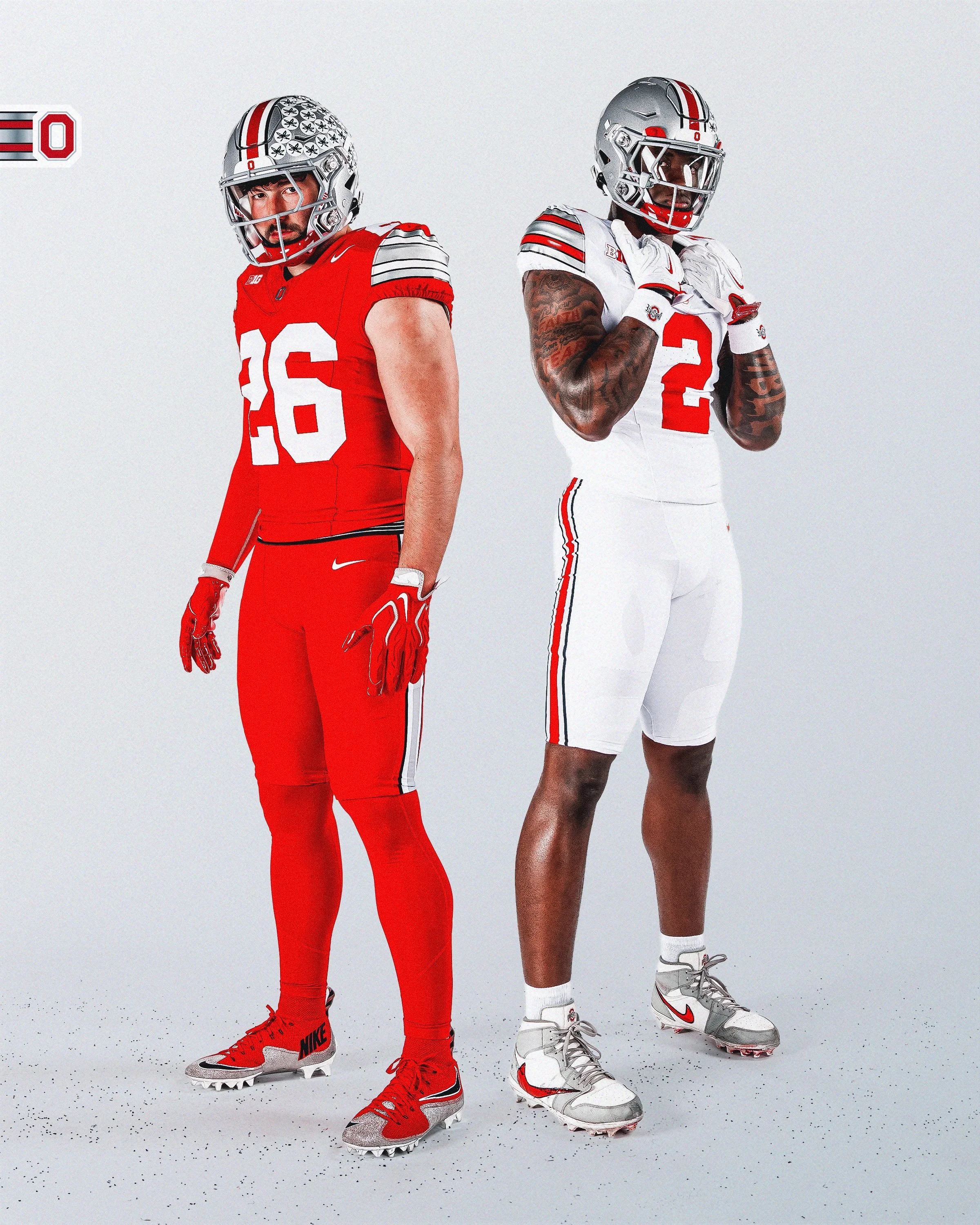 Ohio State Expands Uniform Rotation with Scarlet Rush and Sub Zero Combos