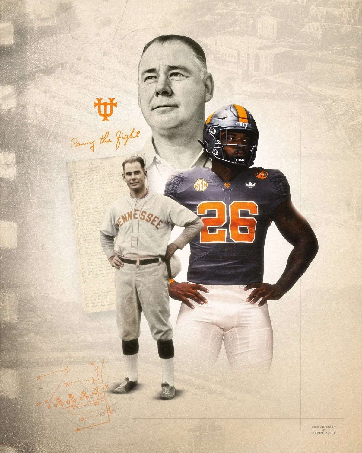 Tennessee Unveils Smokey Grey Uniform Honoring 100 Years of Gen. Robert Neyland