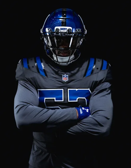 Colts Unveil “Anvil Strike” Rivalries Uniform