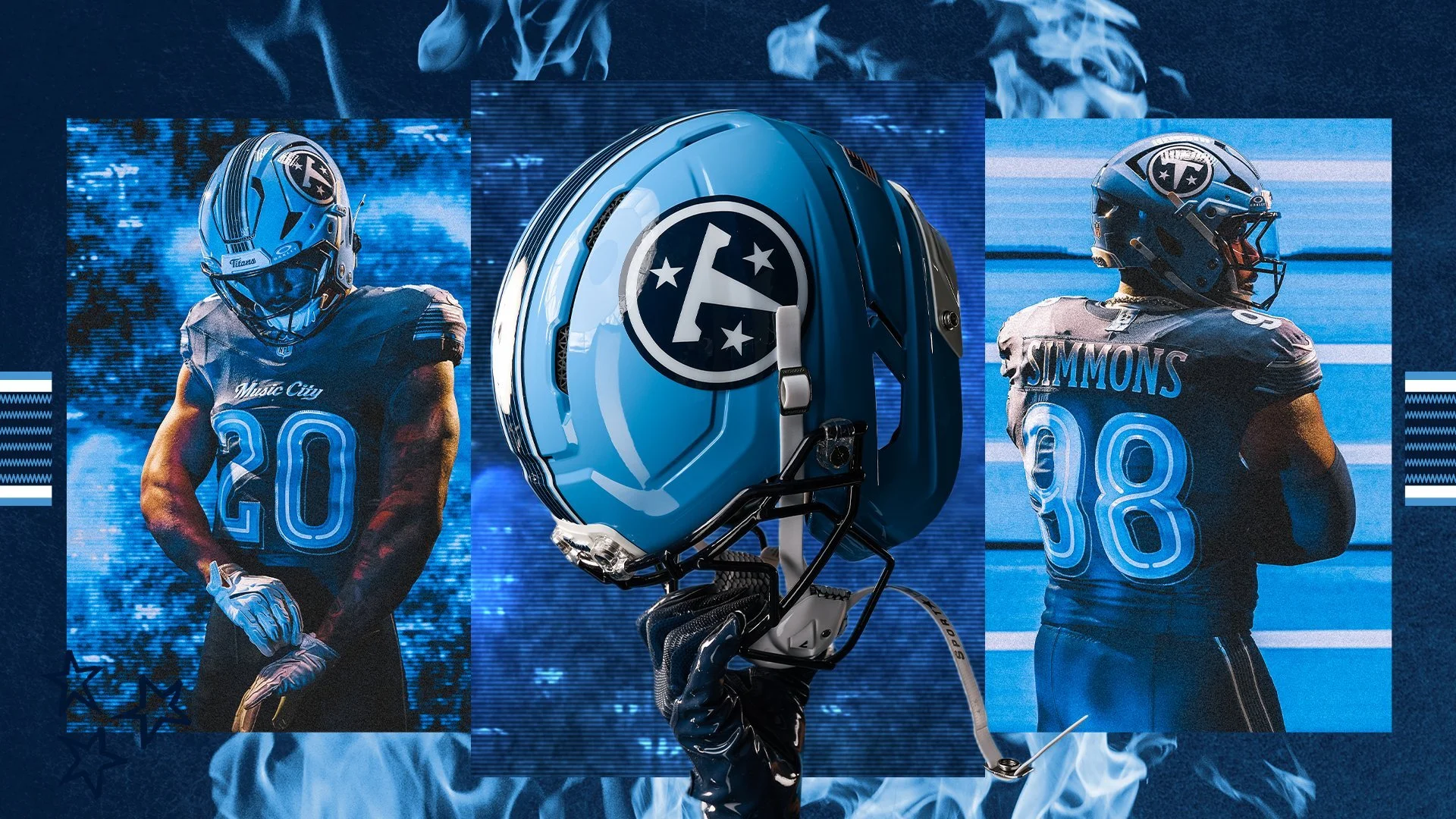 Tennessee Titans Unveil “Music City” Rivalries Uniform