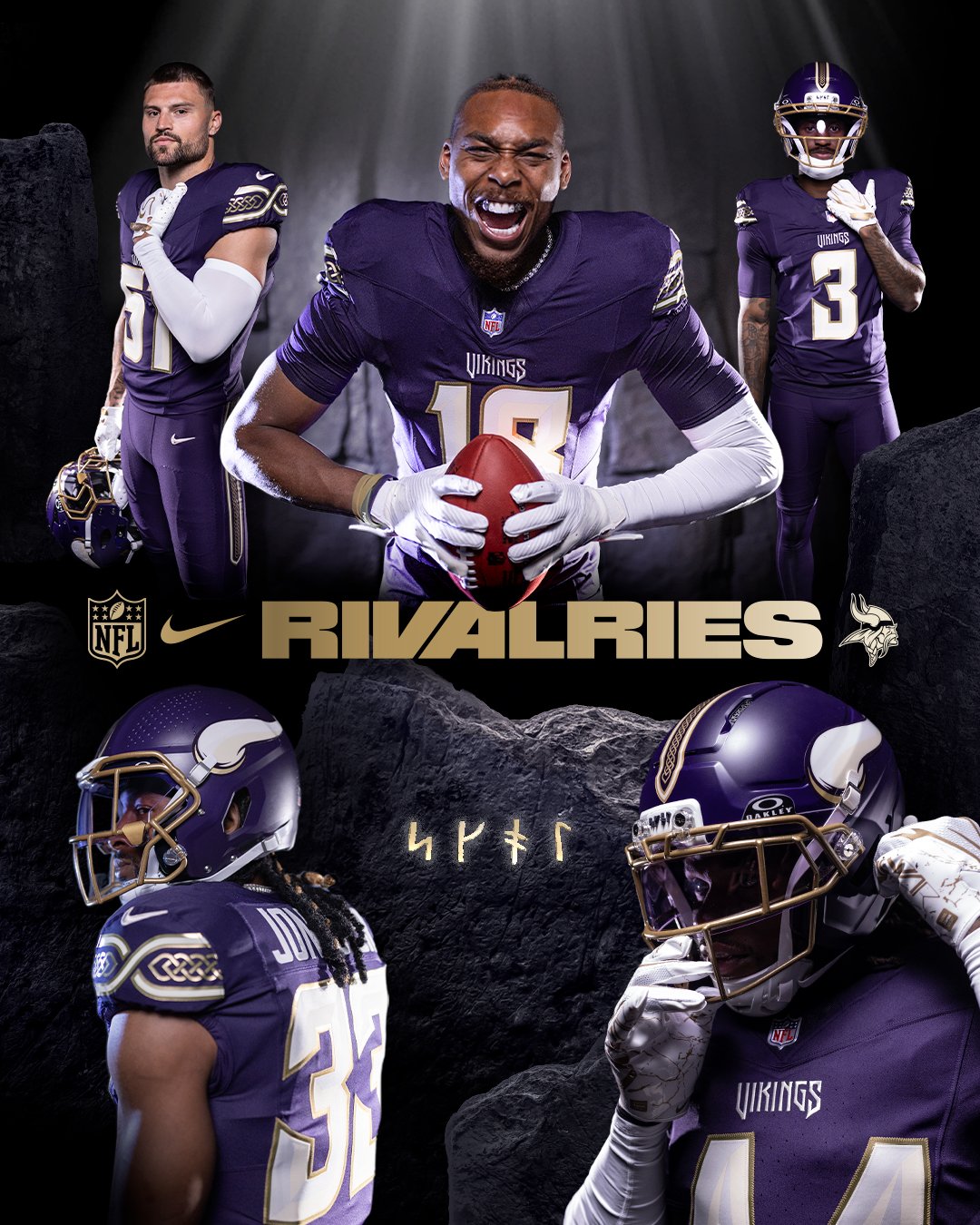 Minnesota Vikings Unveil Warrior-Inspired Rivalries Uniform