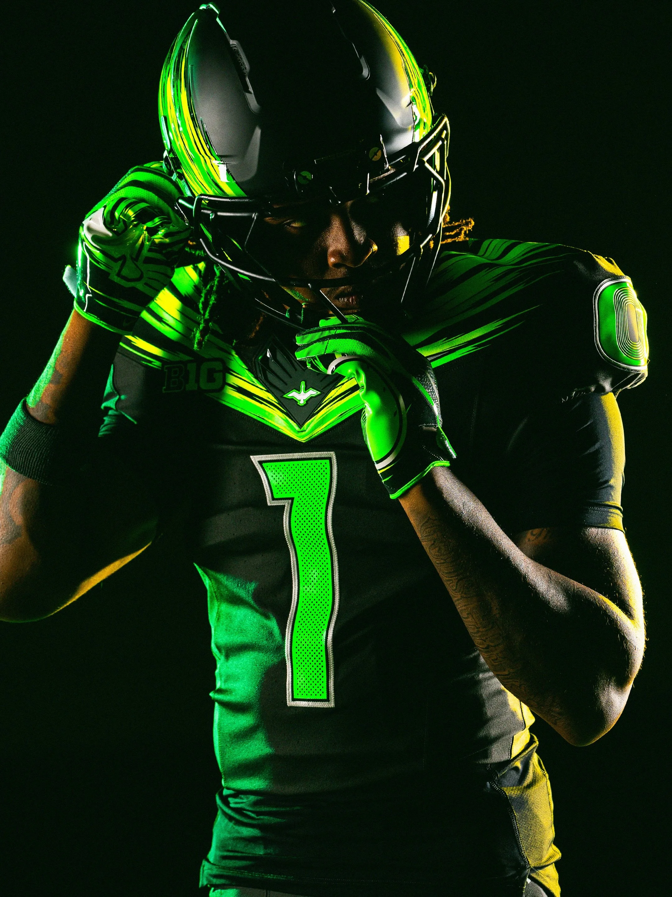 Oregon’s “Origin of Speed” Uniform Connects the Track to the Gridiron