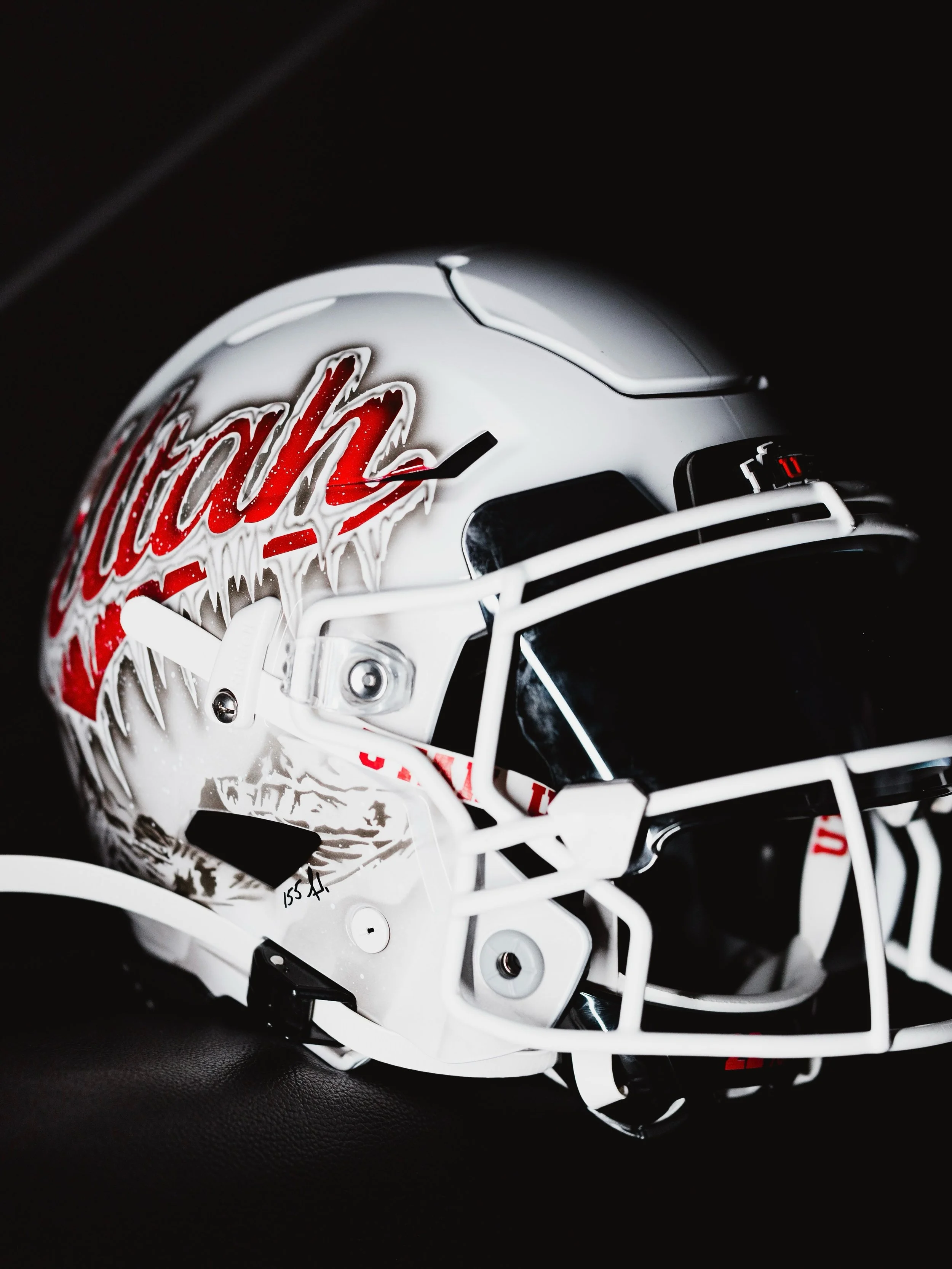 Utah Adds an Icy Finish to Its Whiteout With Hand-Painted Helmets
