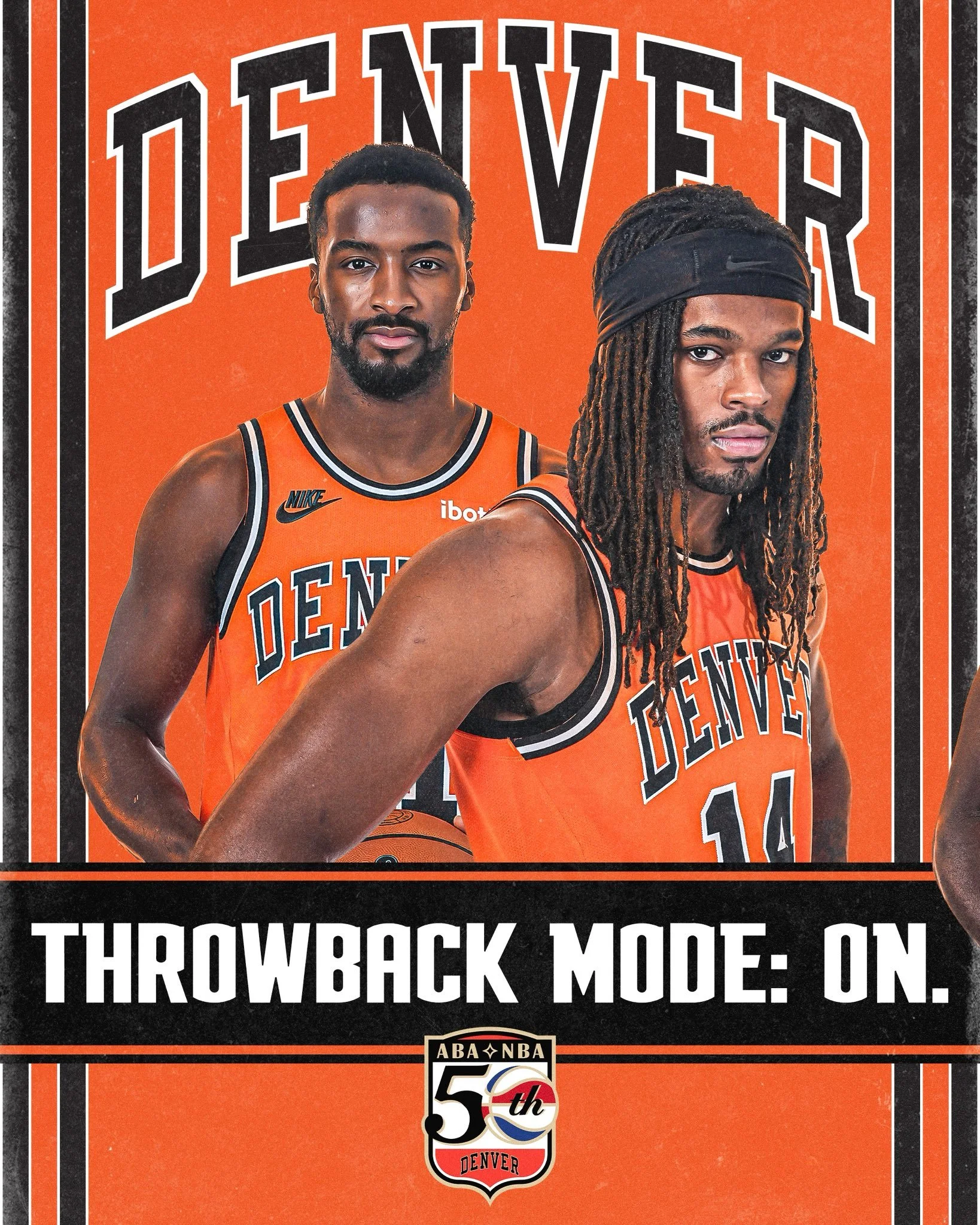 Denver Nuggets Bring Back Rockets Orange With ABA Classic Edition Uniform