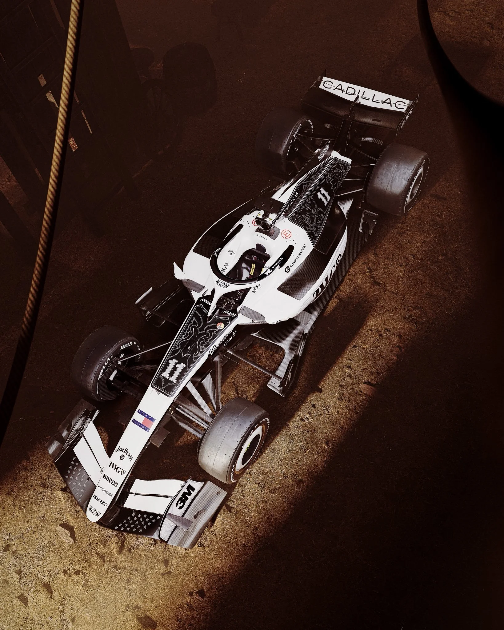Cadillac Brings Western Style to Formula 1 With Special Austin Livery