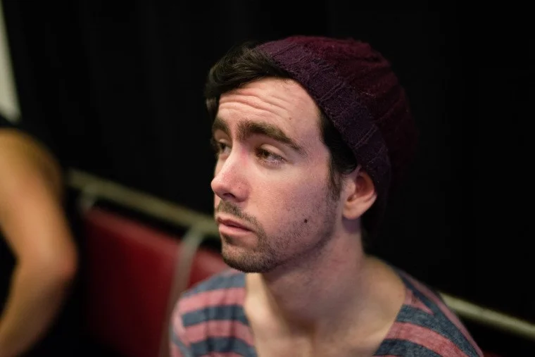 McArdle; deep in thought or half-asleep? Either way still inspiring. Photo by: Kieran Peek