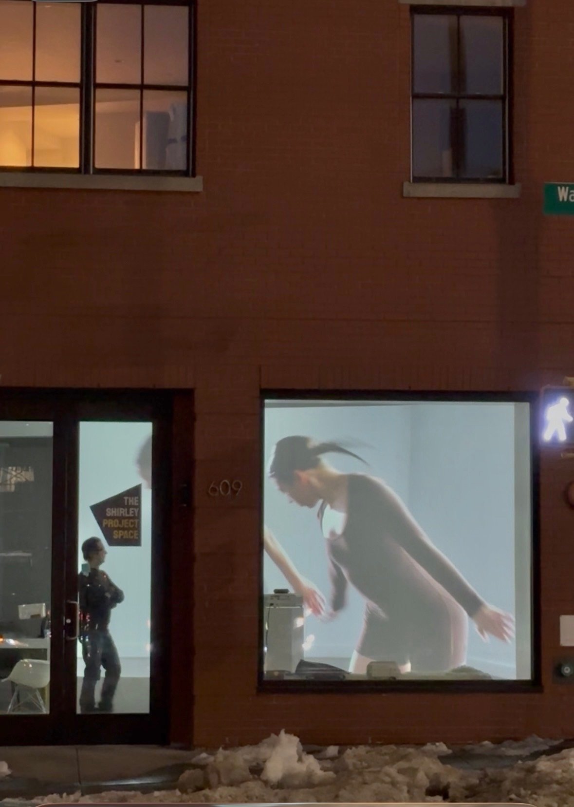 Viewable from the outdoors