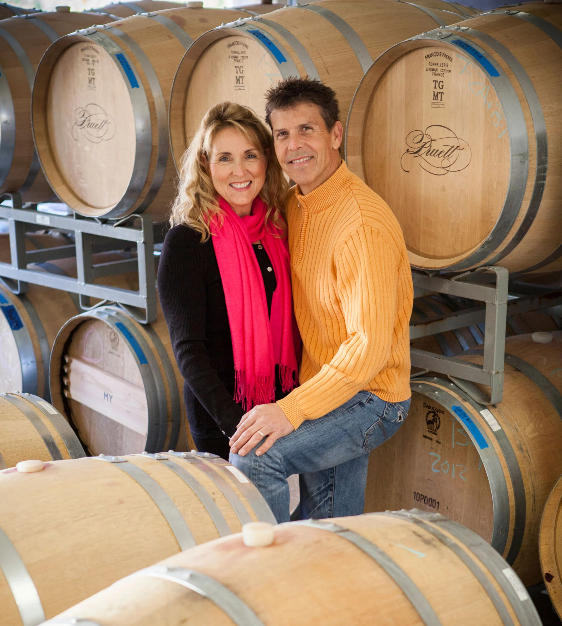 Scott Pruett and wife Judy