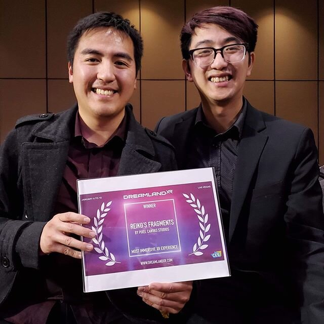 Thanks to everyone&rsquo;s love and support, #ReikosFragments received the &ldquo;Most Immersive XR Experience&rdquo; award at #DreamlandXR #CES2020! 
Congrats to Joey Lee, Liam Nguyen, and everyone on the Reiko team!