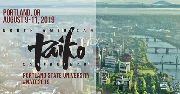 Here it is folks! Tomomi will be leading two workshops at the next North American Taiko Conference in Portland! Be sure to check out https://natc.taikocommunityalliance.org/ to get up to date information.