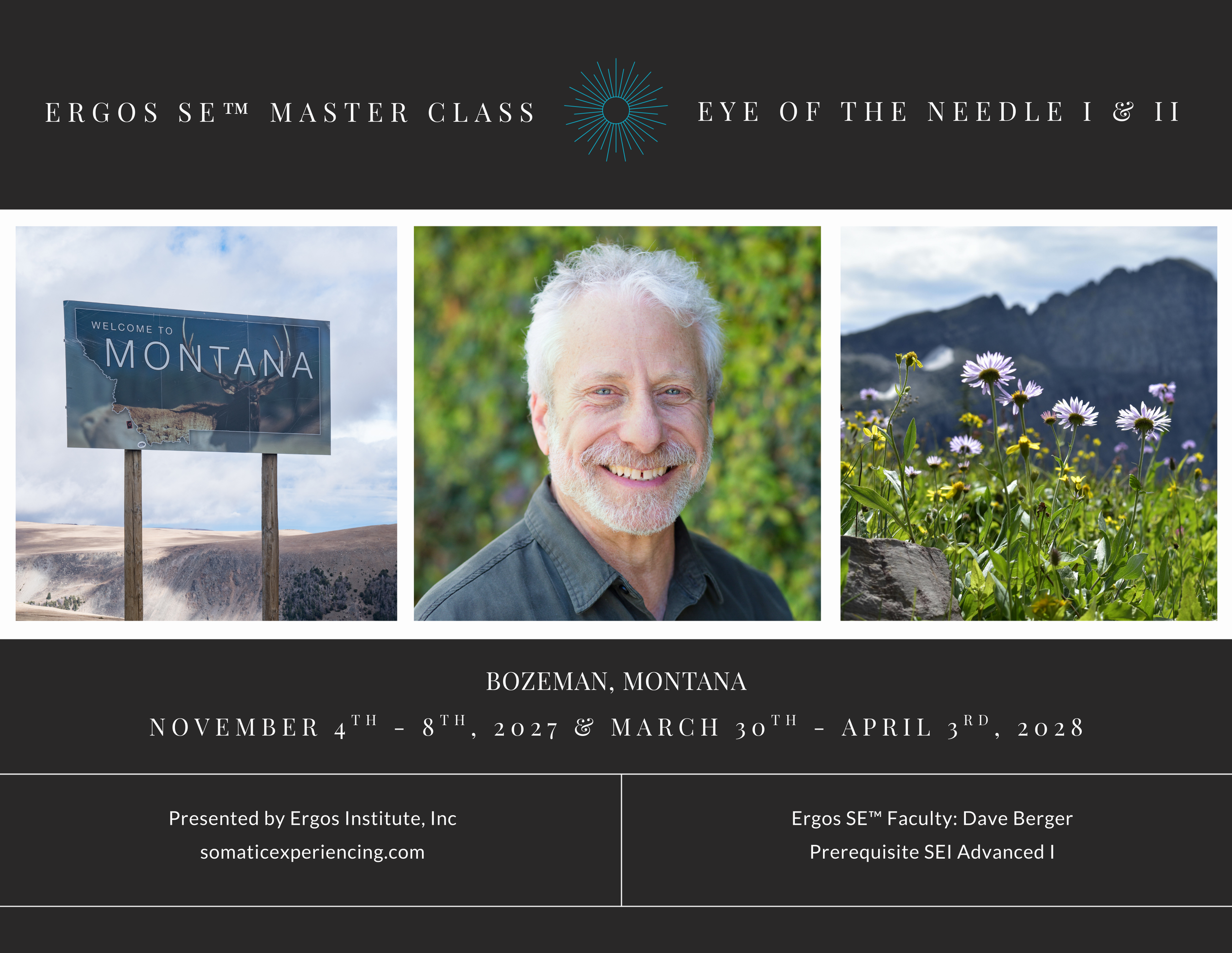 Ergos Presents: SE™ Master Class Eye of the Needle I &amp; II w/ Dave Berger
