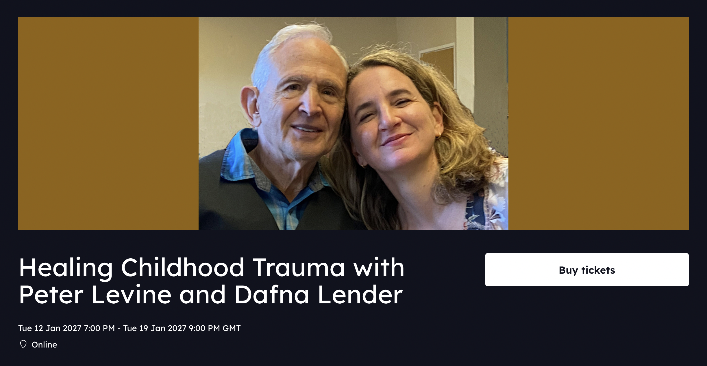 Healing Childhood Trauma w/ with Dr Levine and Dafna Lender, LCSW