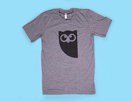 Generic shirt with our owl logo