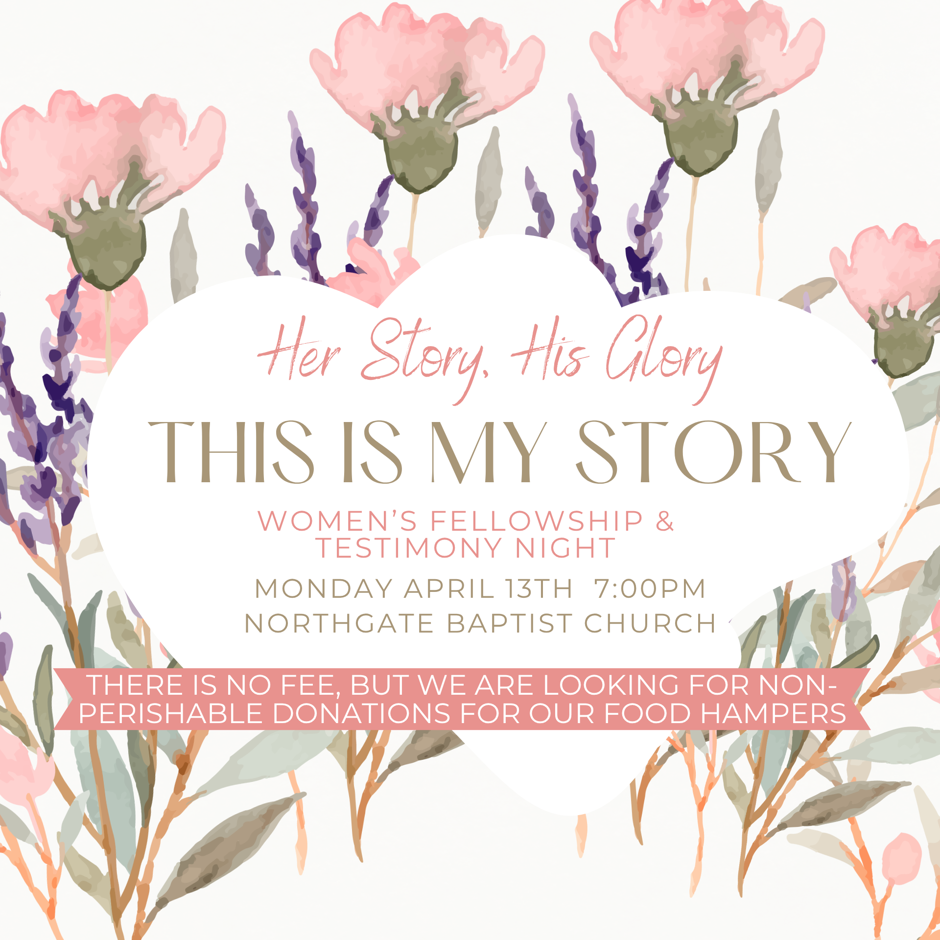 Women’s Testimony Night - Her Story, His Glory