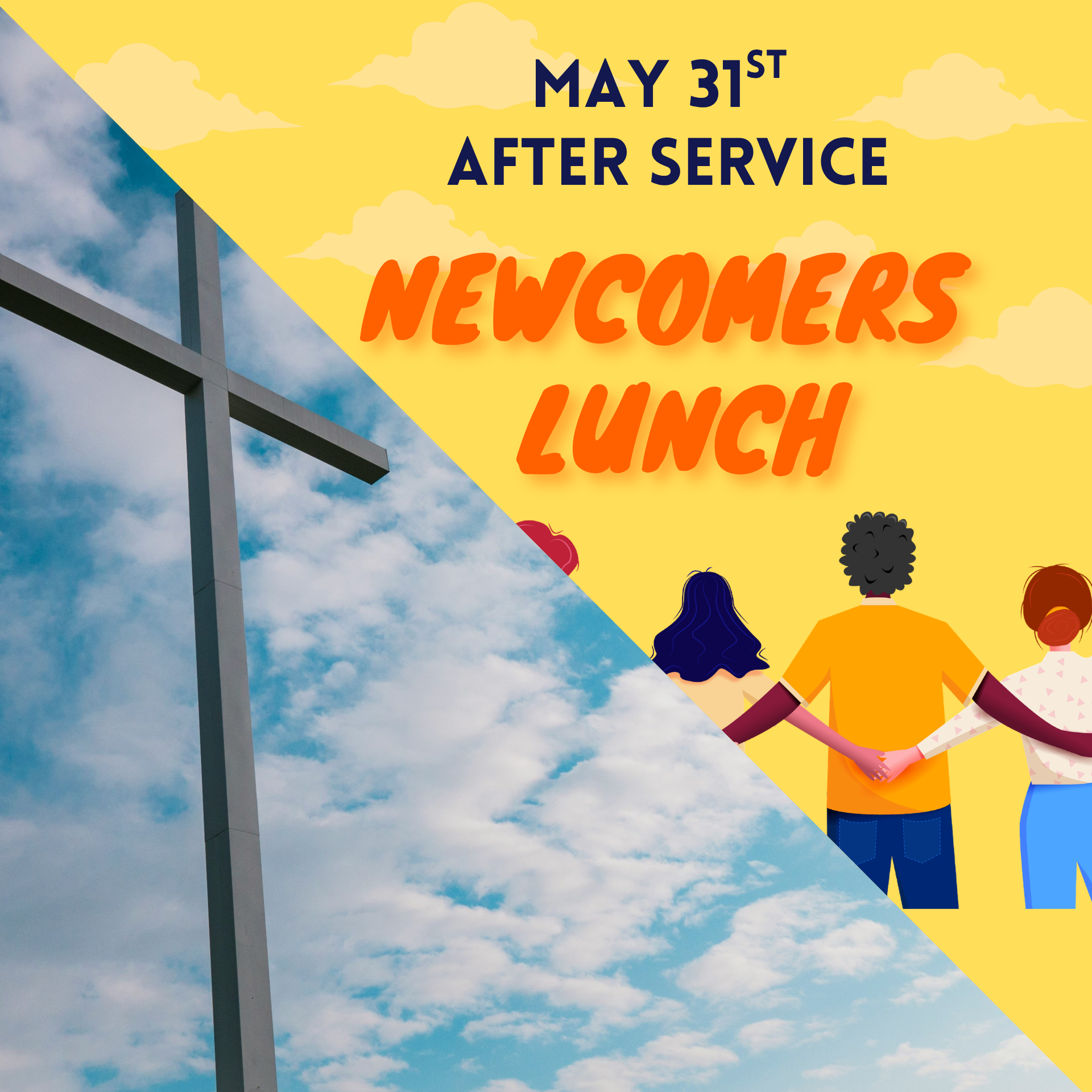 Sunday Service &amp; Newcomers Lunch