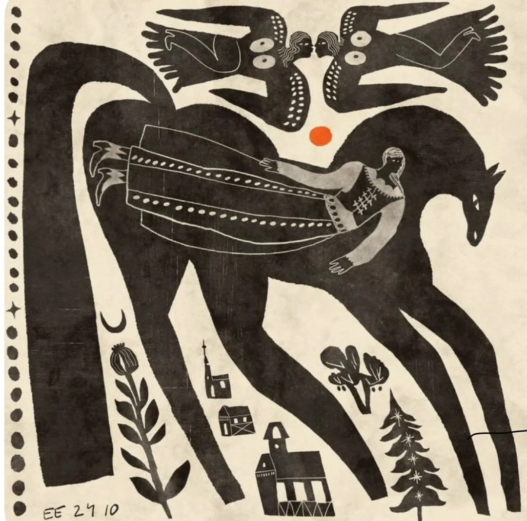 fresh ambient classical mix on the Soundcloud to honour this transition into the lunar new year of el caballo de fuego 🔥 

A good one to drink some bowls of tea or lay in a bath to 

Blessings for this eclipse portal &amp; new moon x